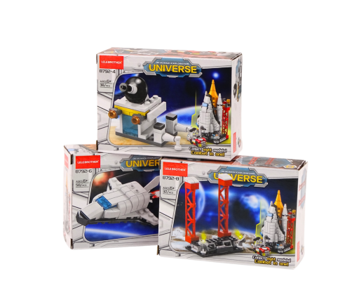 Construction Blocks Space Space Vehicle Rocket MIX