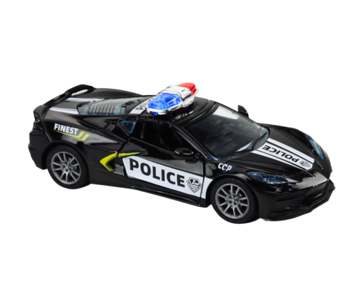 ﻿Car Police Car Police Car Metal 1:32 Drive Mix