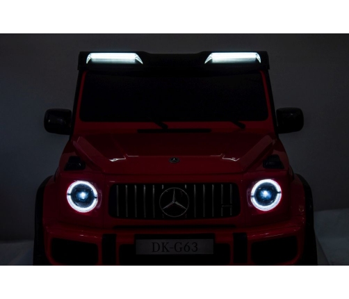 Divvietīgs bērnu elektromobilis Mercedes G63 XXL 4x4 Red