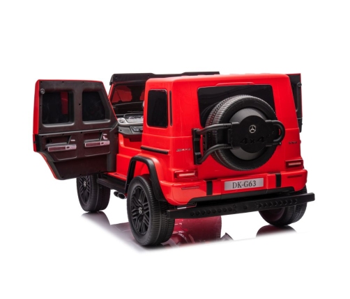 Divvietīgs bērnu elektromobilis Mercedes G63 XXL 4x4 Red