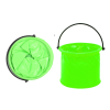 Folding Bucket Multifunctional PVC For Water Green