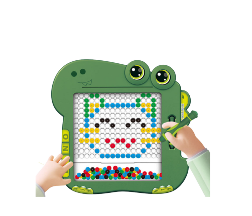 Dinosaur Educational Magnetic Board Table Pad Puzzle Green