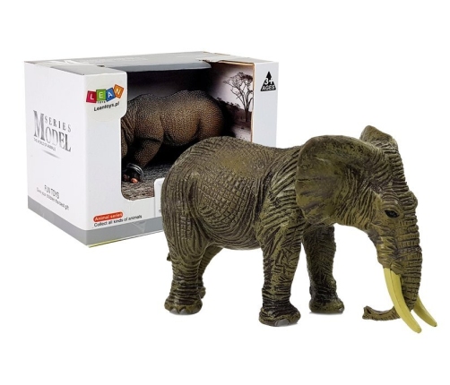 Figurine African Animals Rhinoceros Elephant