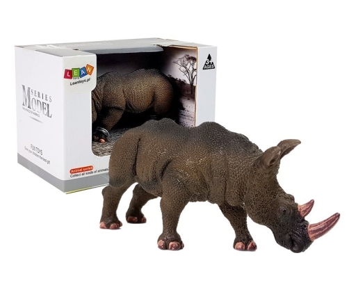 Figurine African Animals Rhinoceros Elephant