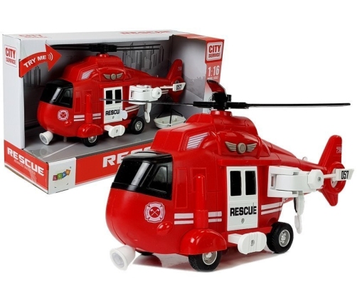 Rescue Helicopter Fire Department 1:16 Hook The Sound of Light