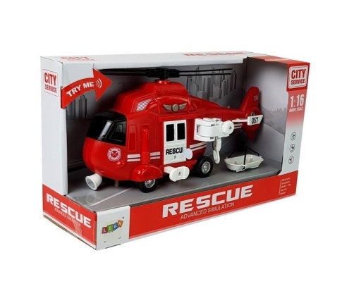 Rescue Helicopter Fire Department 1:16 Hook The Sound of Light