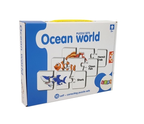 Educational Puzzle The world of the Oceans Puzzle 10 Connections