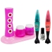 Nail Painting Set Glitter Dispenser Coloured Stickers