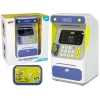 Cash Box Machine Face Recognition PIN Saving Blue