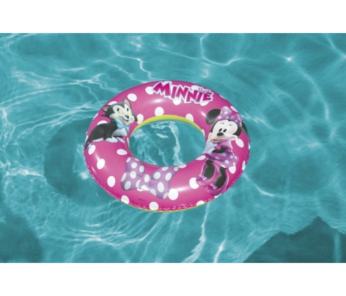 Inflatable Minnie Mouse Swimming Ring 56 cm Bestway 91040