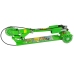 Three-wheeled Scooter Luminous LED wheels Green with Manual Brake