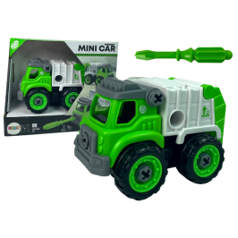 DIY Green Screwdriver Garbage Truck