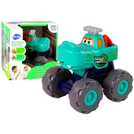 Monster Truck Crocodile Car For Toddlers Large Wheels