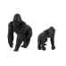 Set of 2 Gorillas figurines  Animals of the World series