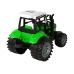 Green tractor with baler friction drive