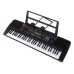 Keyboard With Microphone Musical Instrument Black