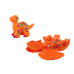 Magic Cracking Egg Dinosaur In Shell 4 Colors 6 cm