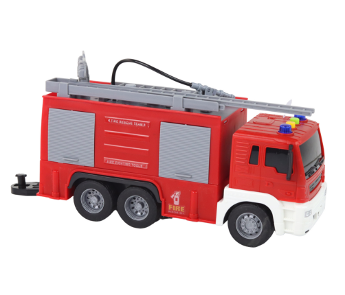 Fire Department With Trailer Fire Truck 1:16 Sounds of Light