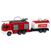 Fire Department With Trailer Fire Truck 1:16 Sounds of Light