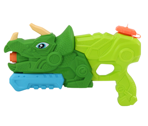 Water Gun Dinosaur Green Triceratops 1000 ml Range 7 m