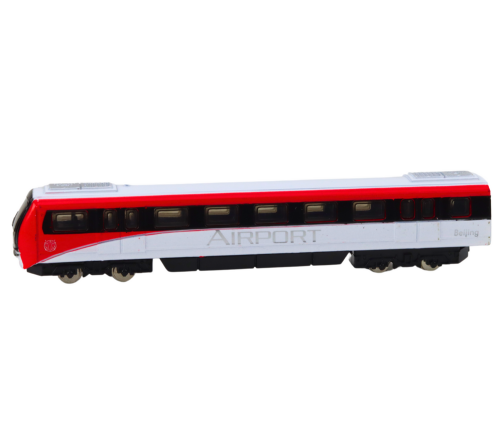 Collectible Model Train Red and White 1:48 Metal