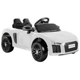 Электрический спортивный автомобиль для детей Audi R8 Spyder White