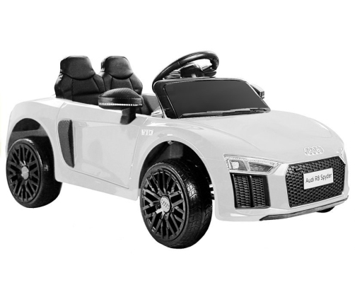 Elektriskā sporta automašīna bērniem Audi R8 Spyder White