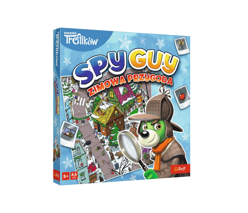 Spy Guy Winter Adventure Game Treflik Family Trefl 02516