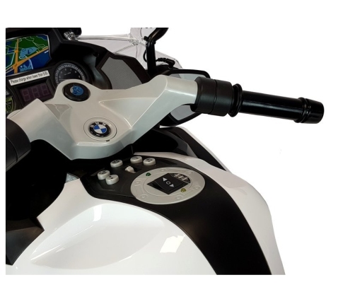 BMW Police Motorcycle White - Electric Ride On Motorbike