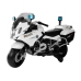 BMW Police Motorcycle White - Electric Ride On Motorbike