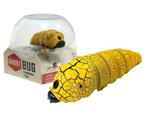 Infrared Caterpillar Avoids Obstacles Yellow