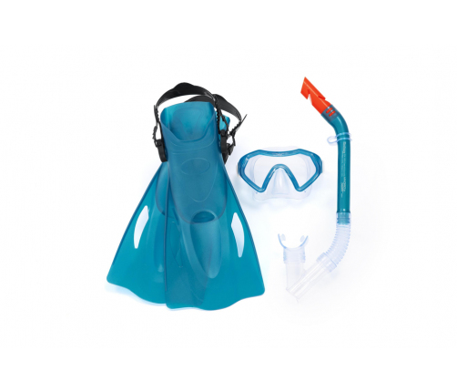 Children's Diving Kit Blue Mask, Fins, Tube Bestway 25046