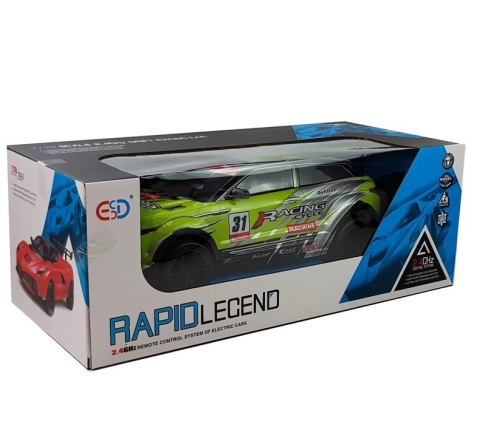 Remote Controlled Car R / C Off-Road Green 1:10