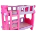 Pink Bunk Bed for Dolls