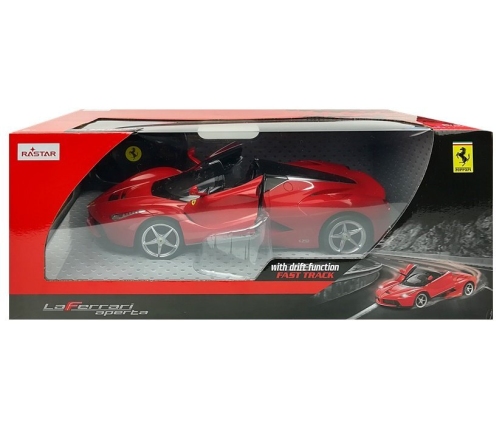 Car R/C Ferrari Aperta Rastar 1:14 with automatic doors Red