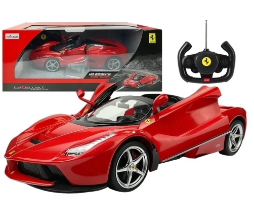 Car R/C Ferrari Aperta Rastar 1:14 with automatic doors Red