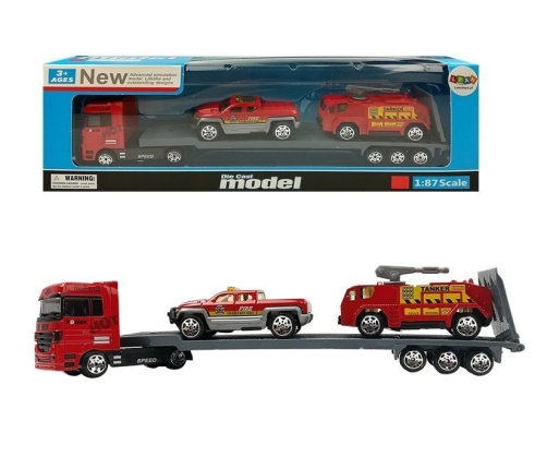 Toy Cars with Tow Truck Set No. 2