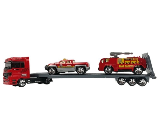 Toy Cars with Tow Truck Set No. 2