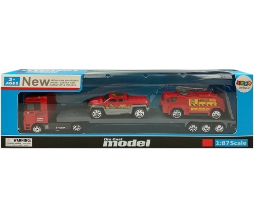 Toy Cars with Tow Truck Set No. 2