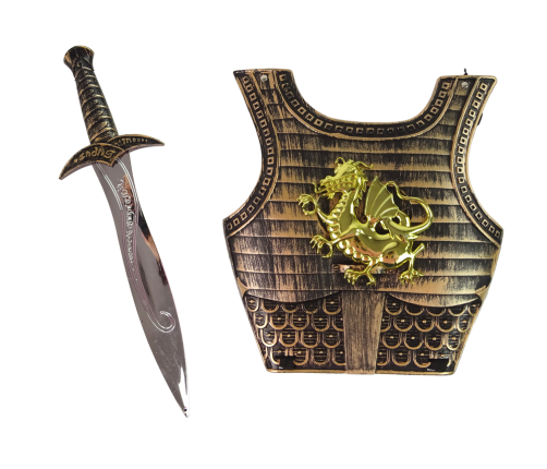 Samurai Knight Costume Bow Sword Set