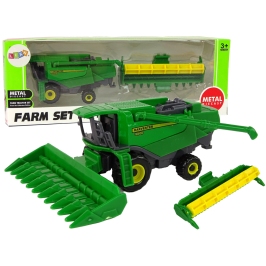 Farm Vehicle Combine with Seeder Green Yellow