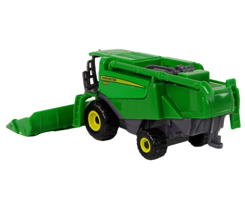 Farm Vehicle Combine with Seeder Green Yellow