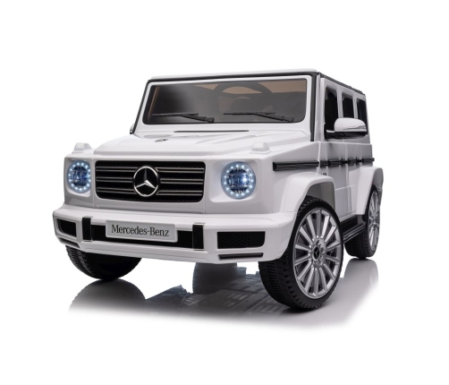 Vienvietīgs elektromobilis Mercedes G500 White