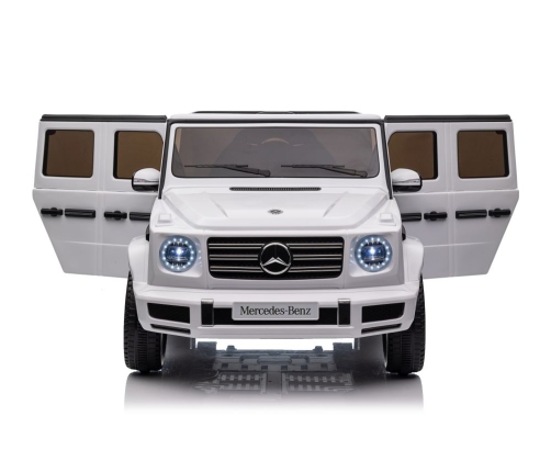 Vienvietīgs elektromobilis Mercedes G500 White