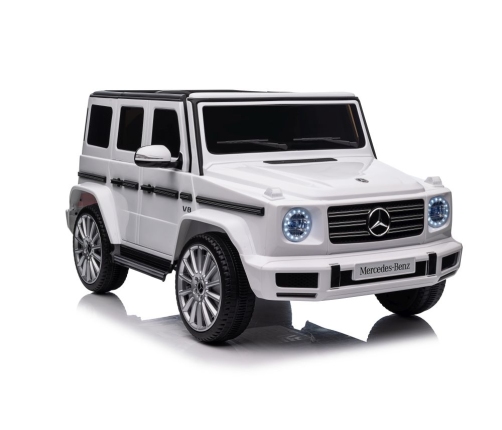 Vienvietīgs elektromobilis Mercedes G500 White