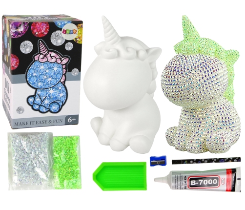 Creative Unicorn Kit DIY Diamonds Crystals Green