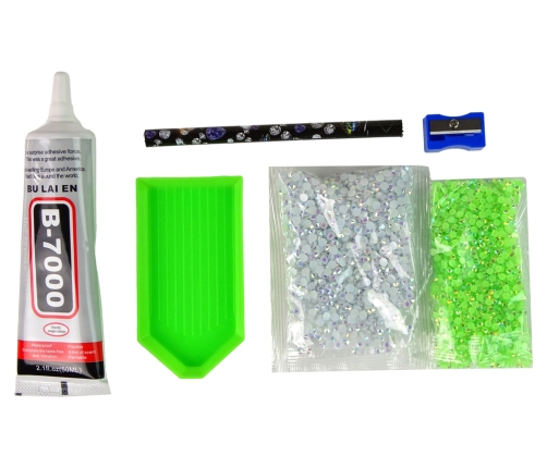 Creative Unicorn Kit DIY Diamonds Crystals Green