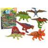 Set of Dinosaur Figurines 6 pieces Colorful