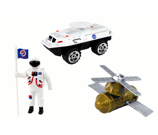 Set of Figures Space Truck Rocket 8 pcs.