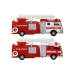 Fire Truck With Friction Drive Sound Extendable Ladder